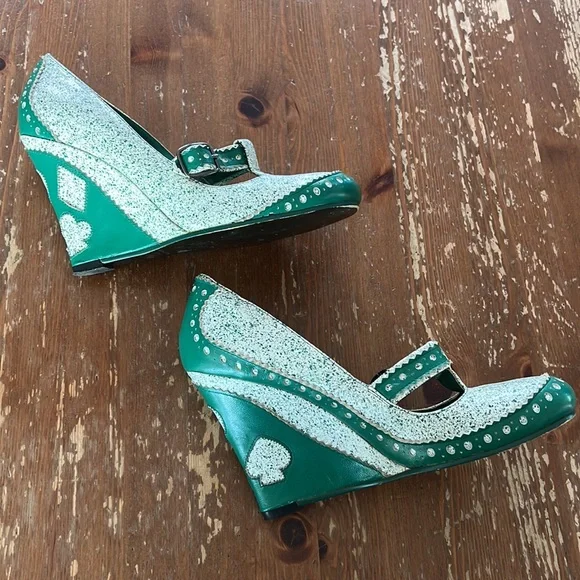 Irregular Choice Lucky Wedges - Picture 4 of 12